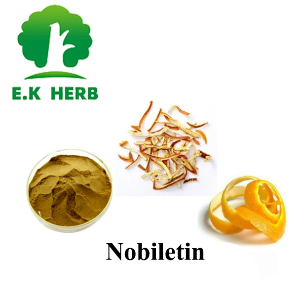 E. K Herb 100% Natural Organic Health Supplement Bitter Orange/Citrus Peel Extract CAS 478-01-3 98% Nobiletin Tangerine Peel Extract