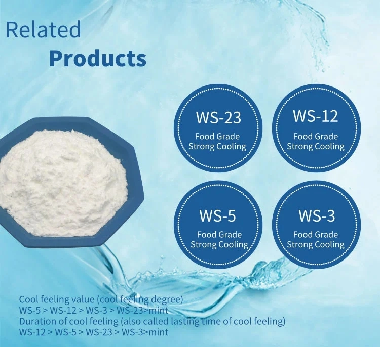 Cooling Crystal Agent Ws-23 Fine Powder Ws-5