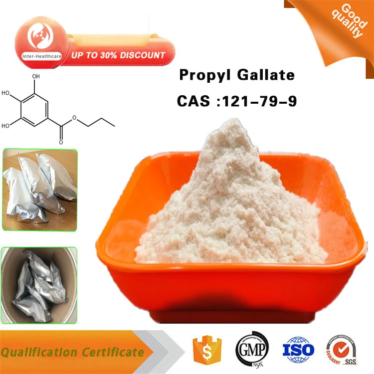 Factory Wholesale Raw Material Propyl Gallate Powder CAS 121-79-9 Propyl Gallate