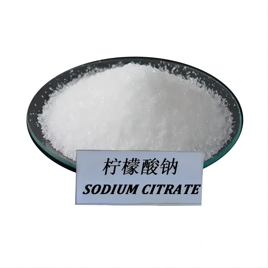 High Quality 99% Sodium Citrate Powder CAS 68-04-2 Food Additives Trisodium Citrate