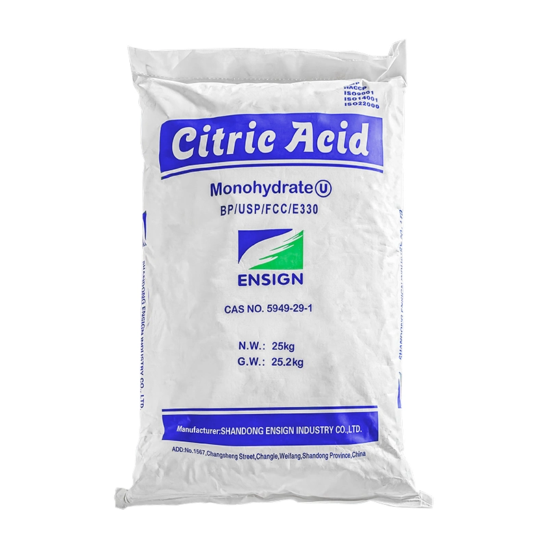 Wholesale India Africa Food Grade Industrial Grade Citric Acid Monohydrate Anhydrous Sodium Citrate Potassium Citrate