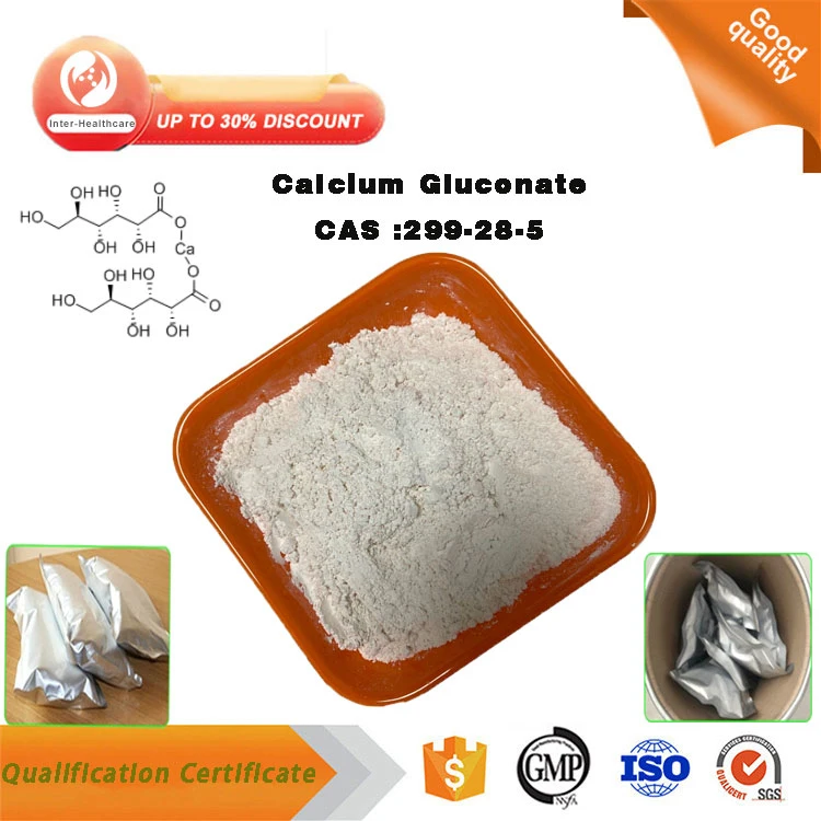 for Sale Food Additive Nutrition Supplement Calcium Lactate Gluconate Powder CAS 299-28-5