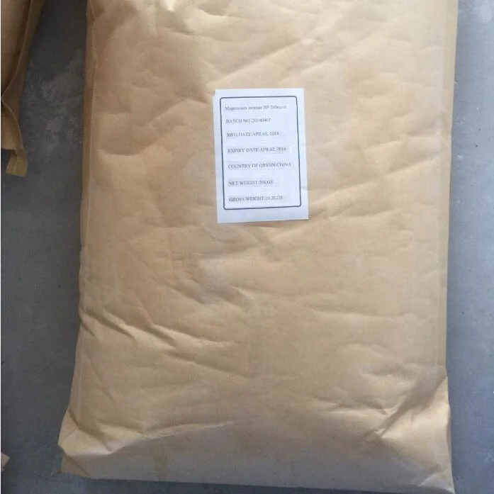 Magnesium Stearate Powder Food Grade 99% CAS No 557-04-0