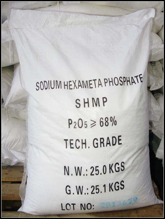 Food/Industrial/Tech Grade Purity 68% Factory Price White Powder Sodium Hexametaphosphate SHMP Supply