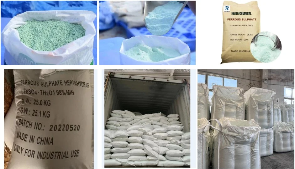 Bulk Price Iron Sulfate Ferrous Sulphate / Sulfate Heptahydrate Feso4 for Waste Water Treatment