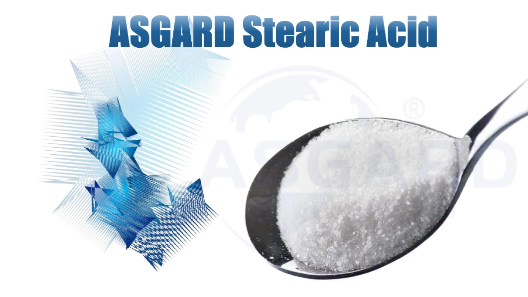 Industrial 99% Purity Triple Pressed Stearic Acid for Plastics and Rubber