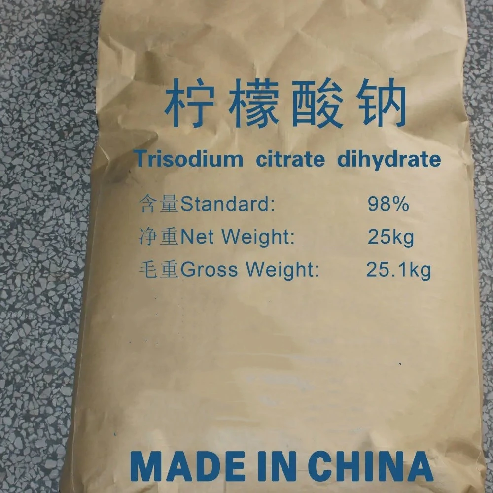 Sodium Citrate CAS 6132-04-3 Trisodium Citrate Dihydrate Additive