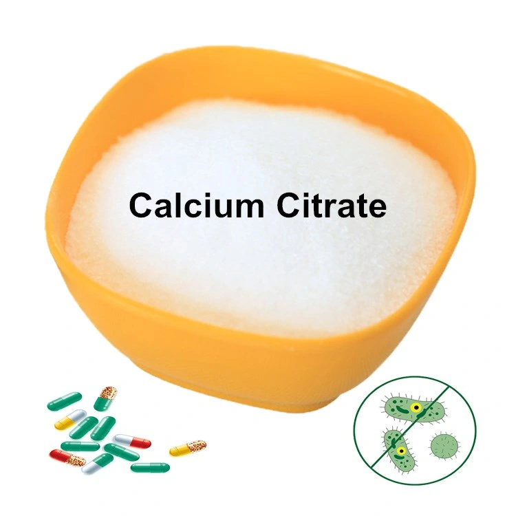 Wholesale Food Grade Nutritive Fortification Calcium Citrate Powder CAS 813-94-5 Calcium Citrate