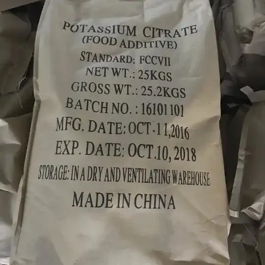 Food Grade Potassium Citrate with Best Price