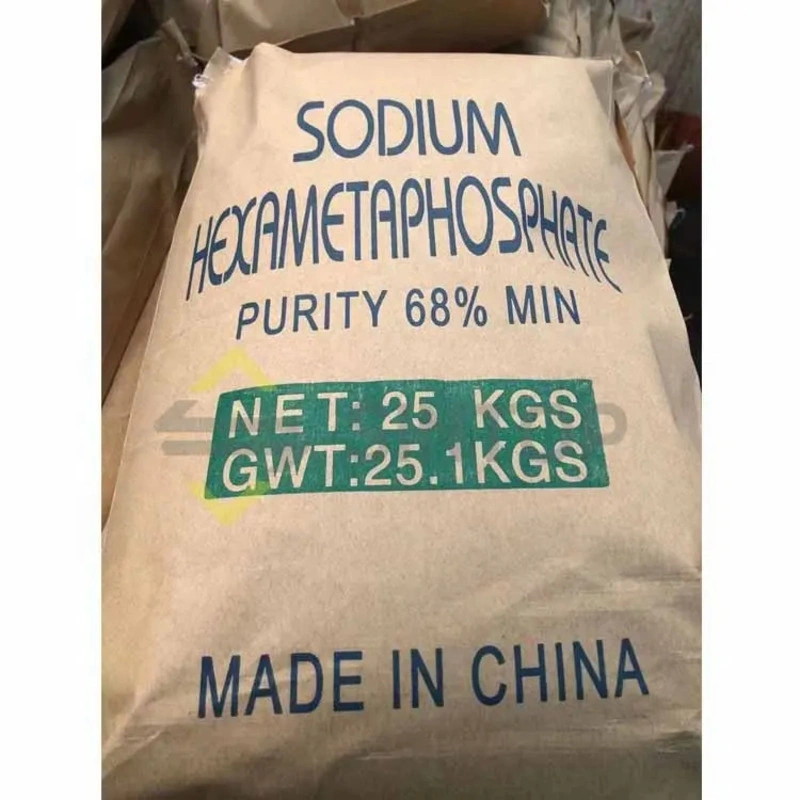 68% Sodium Meta Hexa Phosphate Sodium Hexametaphosphate SHMP Tech Grade