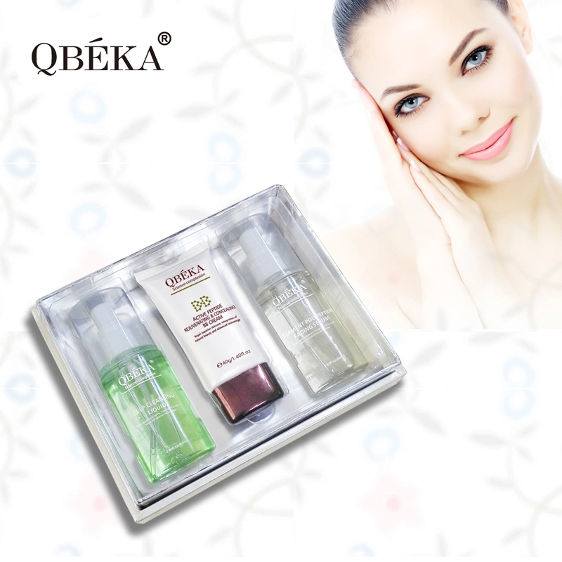 Private Label Whitening Serum Set QBEKA Ferment Polypeptide Fading Serum Set Three in One