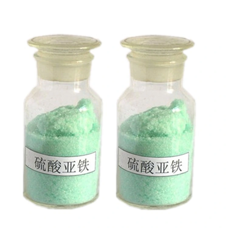 Green Ferrous Sulfate Heptahydrate Powder 99% with CAS No 7782-63-0