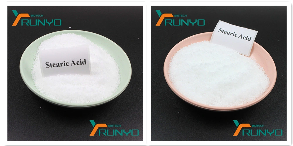 Chemical Surfactant CAS 57-11-4 Stearic Acid in Plastics and Rubber
