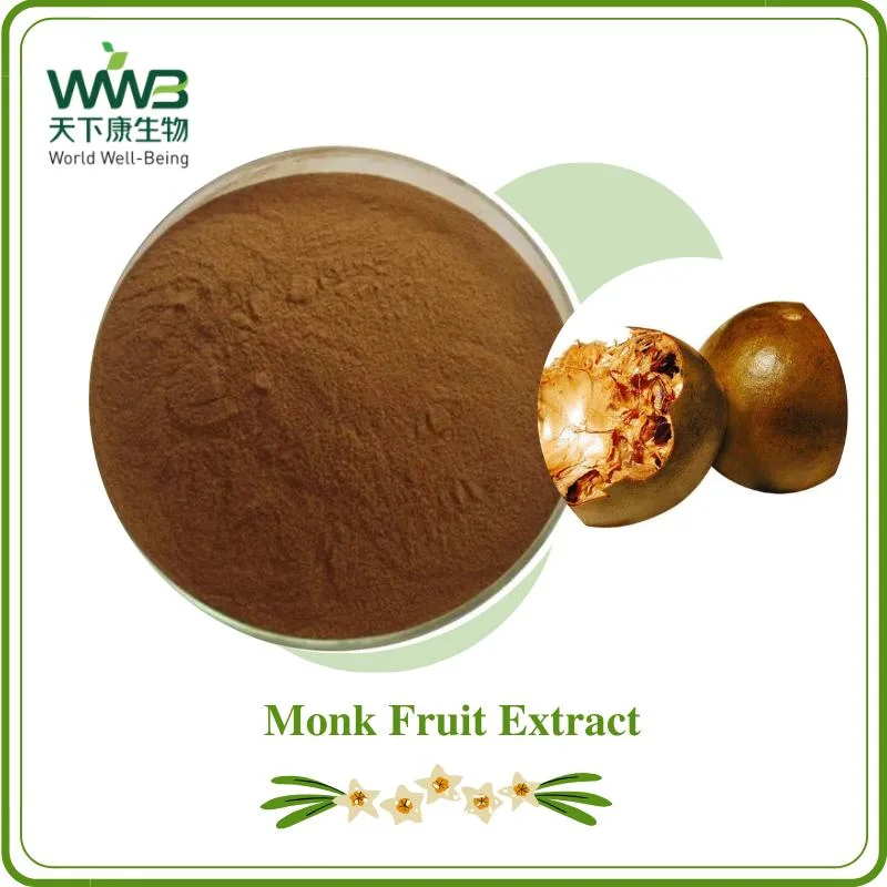 World Well-Being Natural Sweetener Monk Fruit Extract Powder, Luo Han Guo Extract, for Diabetes