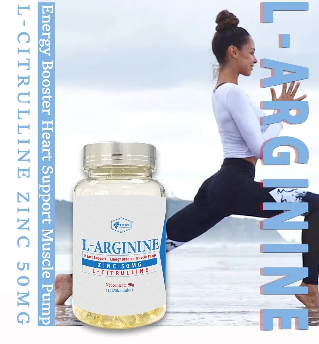 Improve energy Endurance Muscle Pump L-Arginine Ashwagandha Maca Zinc Capsules for Workout