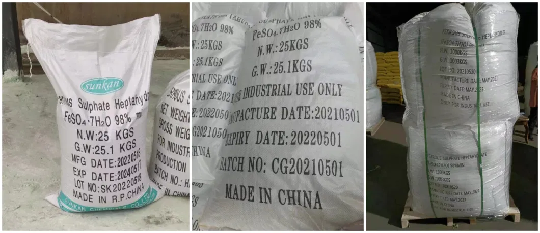 High Quality Ferrous Sulfate Heptahydrate From China Factory Direct