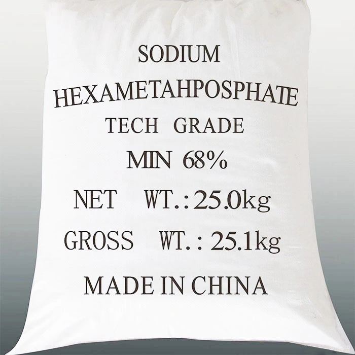 Factory Supply Sodium Hexametaphosphate SHMP 68% Used as Water Softener