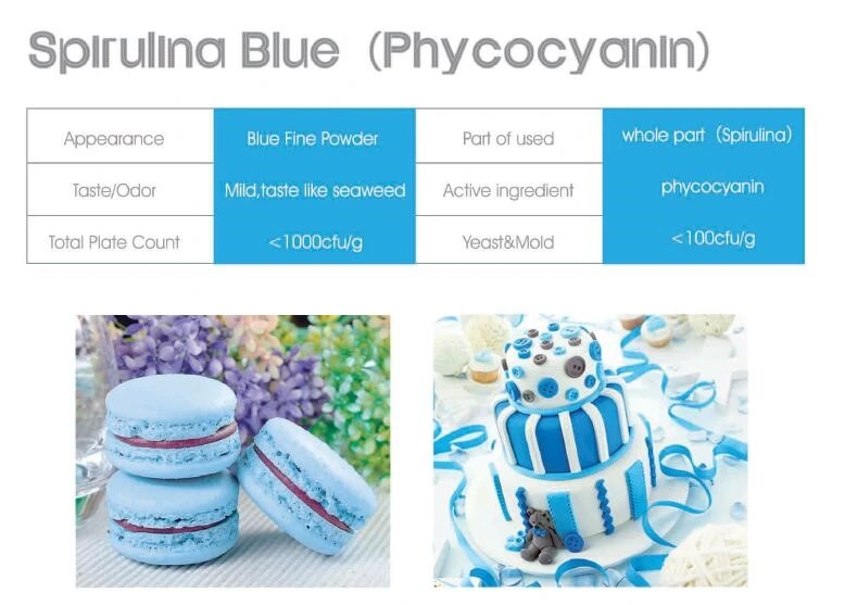 Prefessional Phycocyanin Spirulina Extract, Spirulina Blue Phycocyanin Powder, Bluespirulina