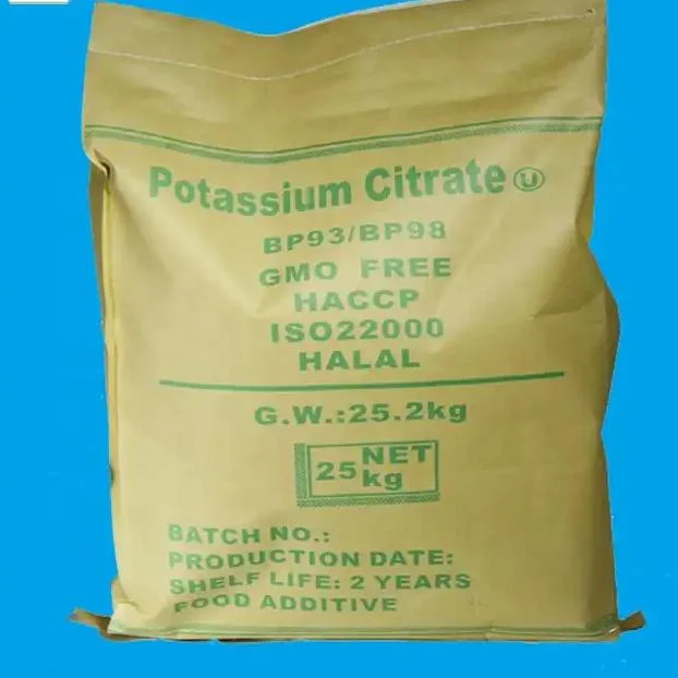 Food Grade Potassium Citrate with Best Price