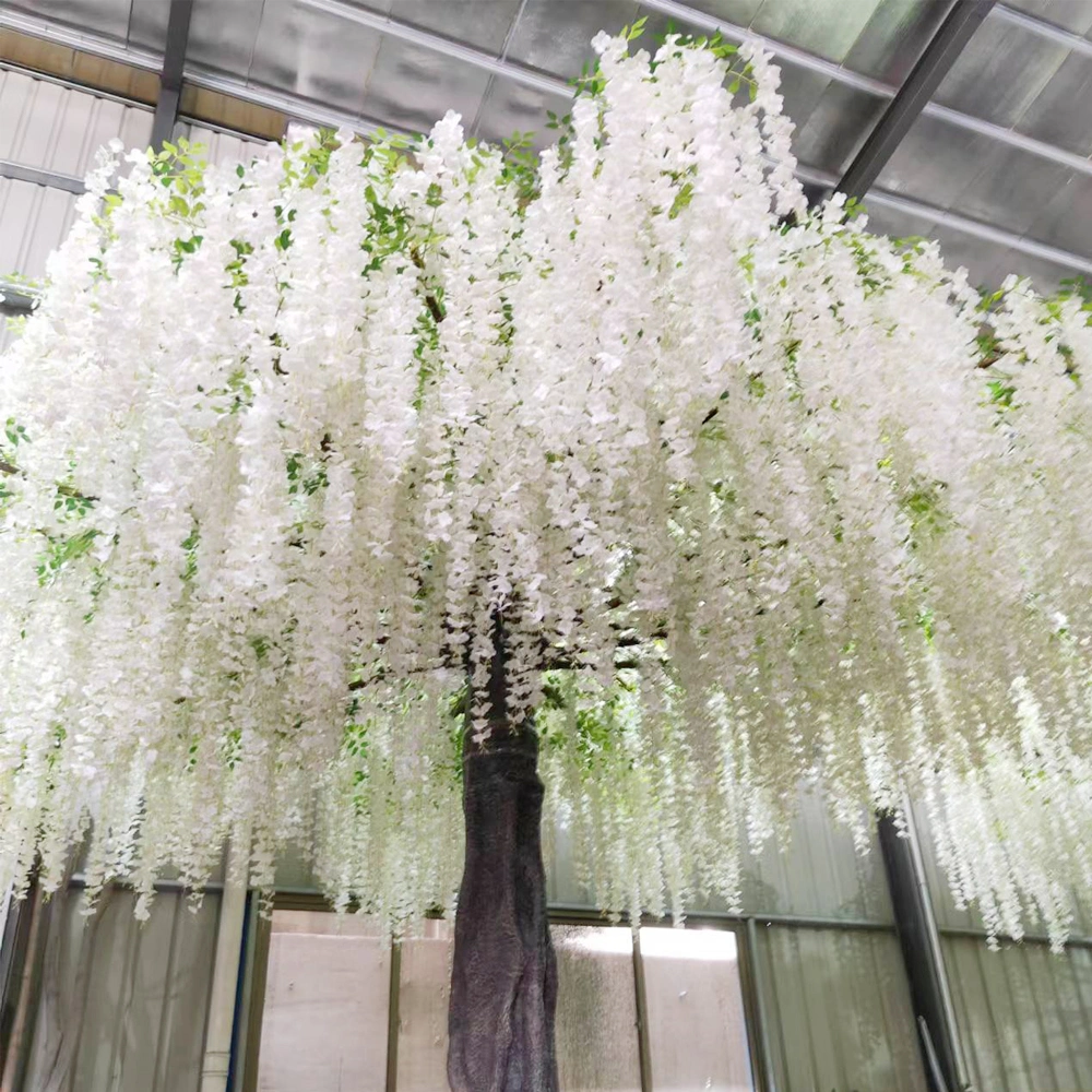 Large Fake Cherry Blossom Tree Indoor Wisteria Tree for Event Decor