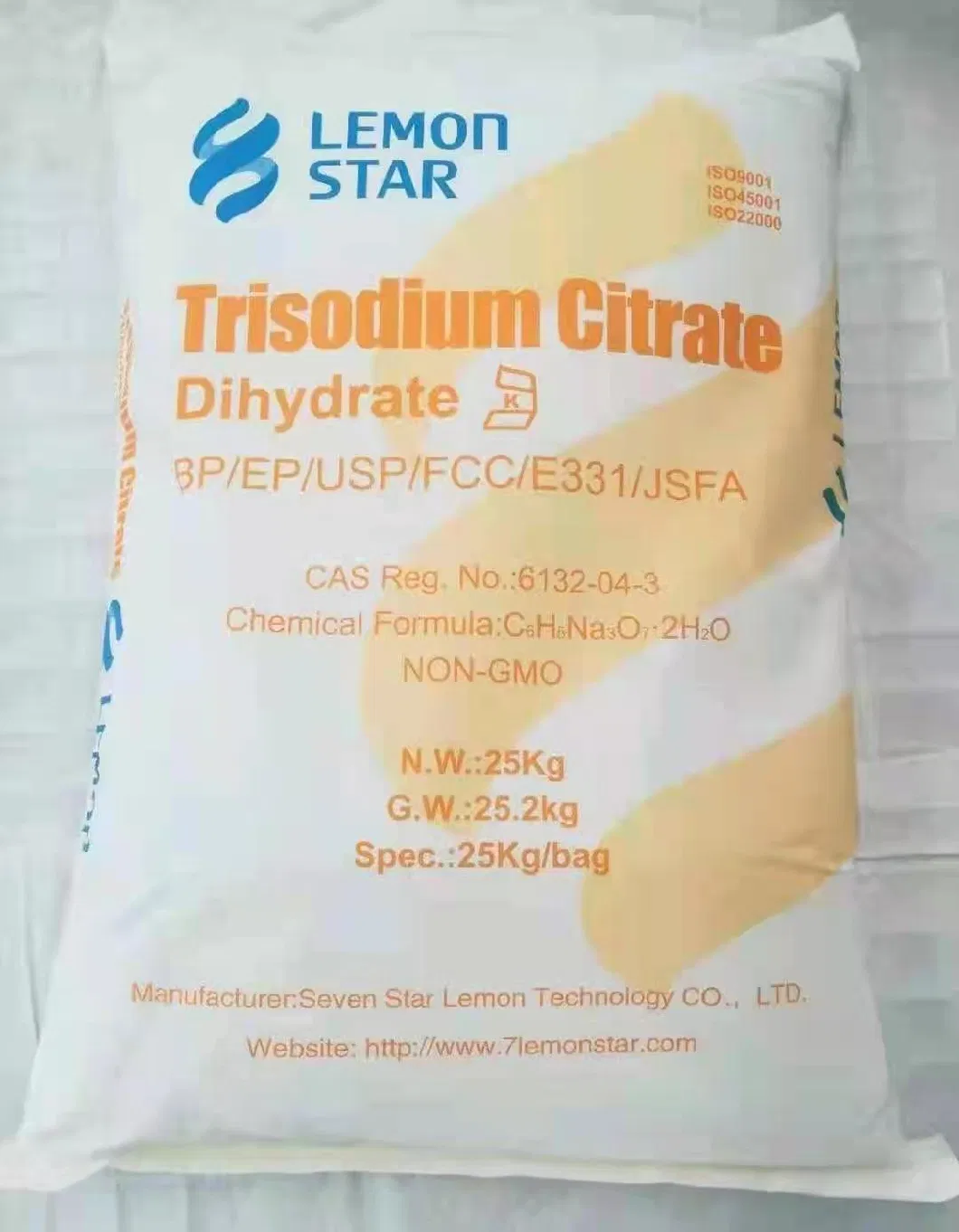 Food Grade Sodium Citrate Dihydrate Price Trisodium Citrate CAS 68-04-2