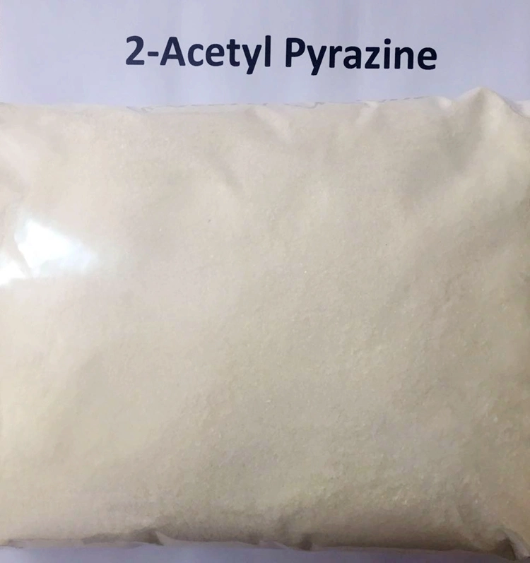 Food Grade Chemical Flavor 2 Acetyl Pyrazine Powder 22047-25-2