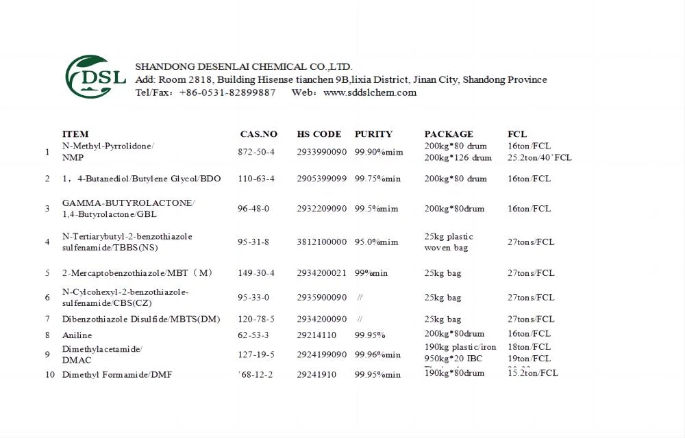 Mbt 80 Pre-Dispersed Rubber Chemicals Masterbatch CAS No. 149-30-4