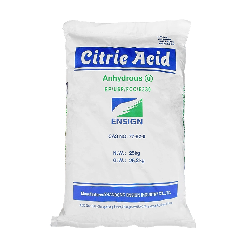 Wholesale India Africa Food Grade Industrial Grade Citric Acid Monohydrate Anhydrous Sodium Citrate Potassium Citrate