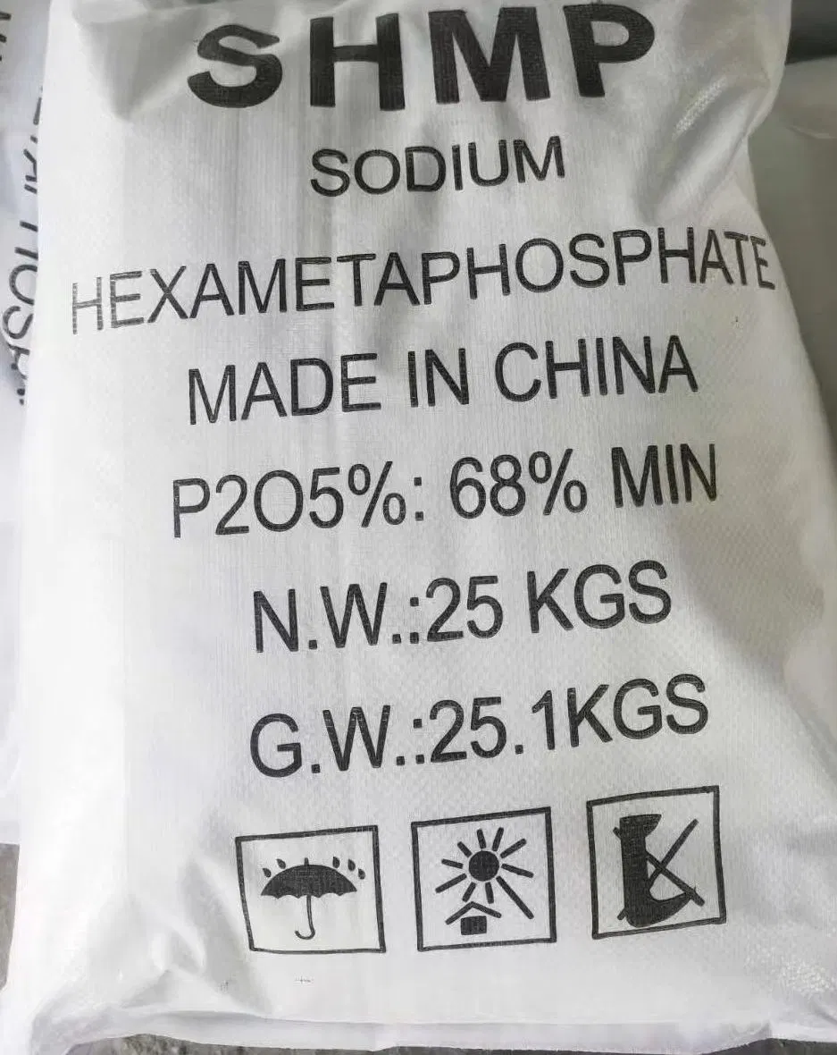 Direct Sale Inorganic Chemical SHMP 68% Sodium Hexametaphosphate with CAS 10124-56-8