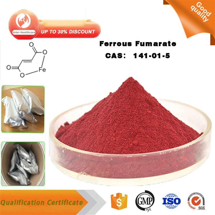 Manufacturer Supply Food Additive Ferrous Fumarate Powder CAS 141-01-5 Ferrous Fumarate