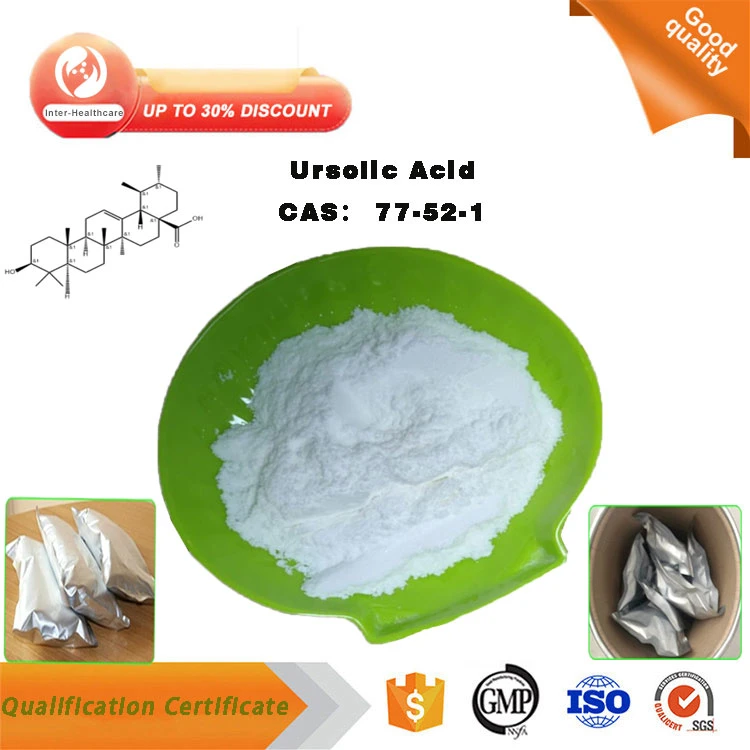 Factory Supply Loquat Leaf Extract Ursolic Acid Powder CAS 77-52-1 Ursolic Acid