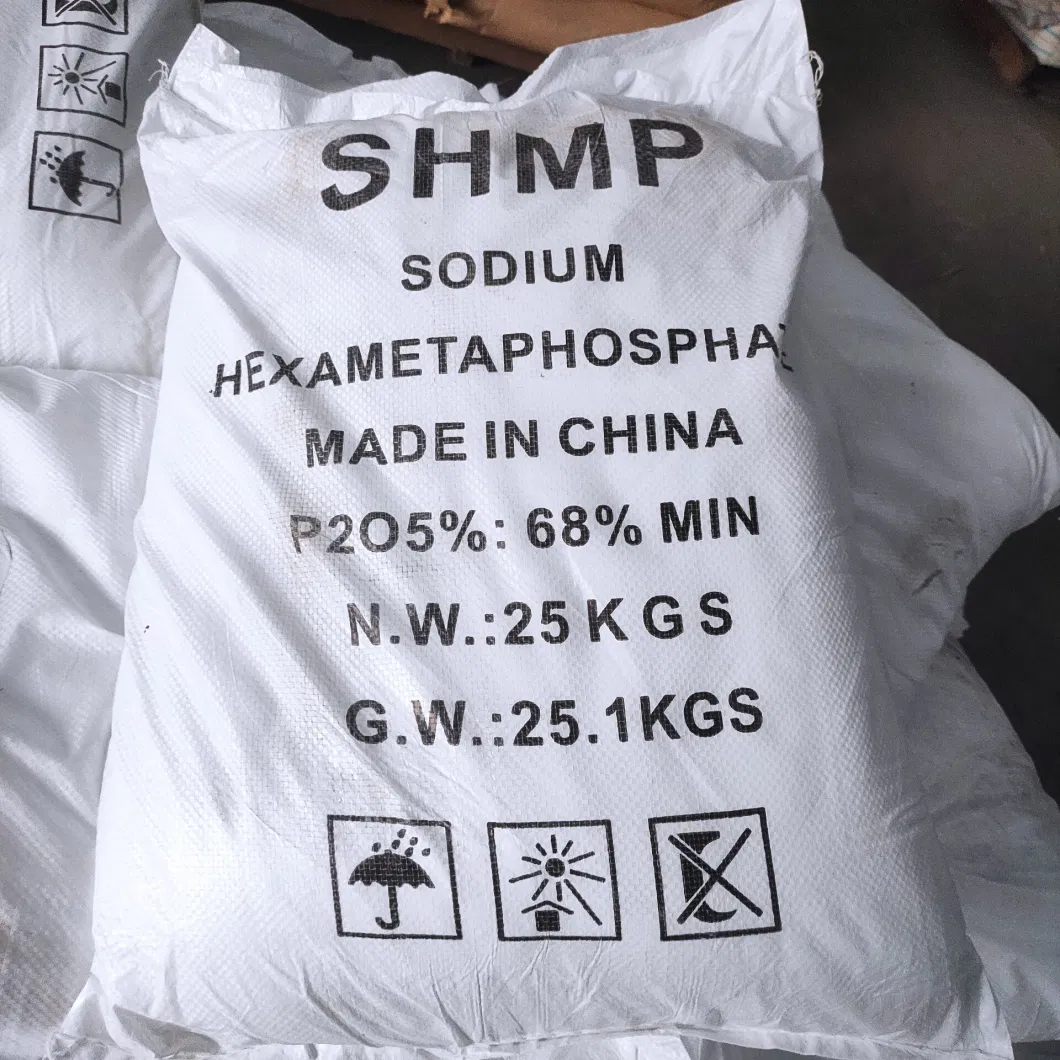 Sodium Hexametaphosphate Powder SHMP 68% Factory Supply for Food Additive / Industrial Additive