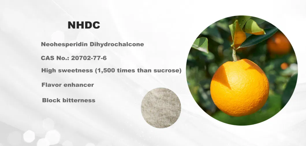 China Supply Natural Citrus Aurantium Extract Neohesperidine Dihydrochalcone Powder Sweetener Nhdc