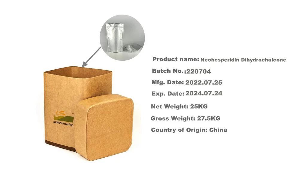 China Natural Sweetener Sucrose Substitute Neohesperidine Dihydrochalcone Nhdc