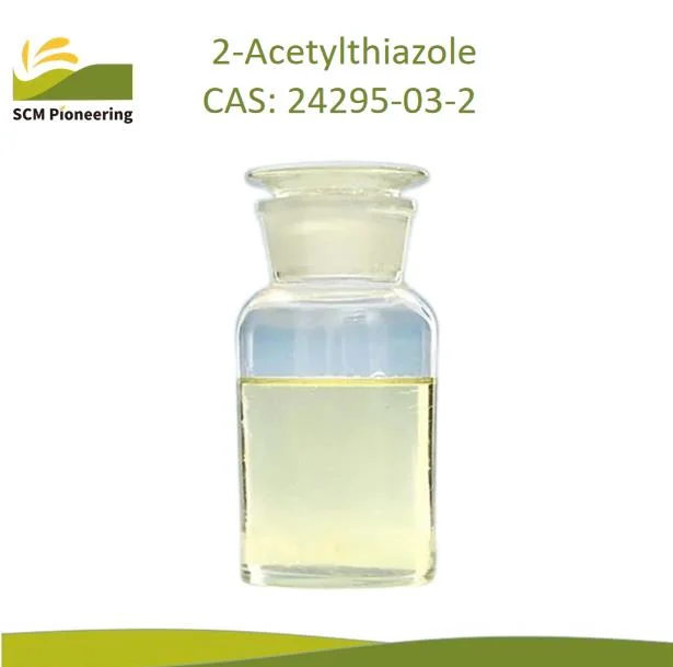 Food Grade Chemical Flavor 2 Acetyl Pyrazine Powder 22047-25-2