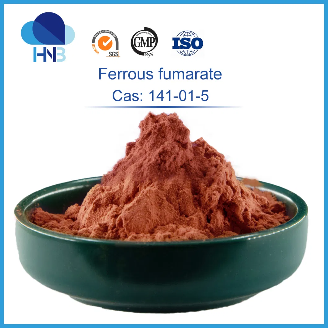 CAS 141-01-5 Manufacturer Raw Material Powder Ferrous Fumarate