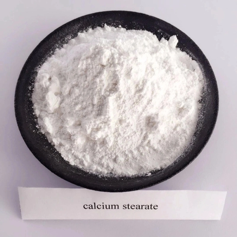 Plastic Auxiliary Agent White Powder Calcium Stearate Factory Price