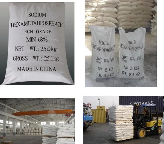 Water Softener Sodium Hexametaphosphate 68% SHMP with Competitive Price