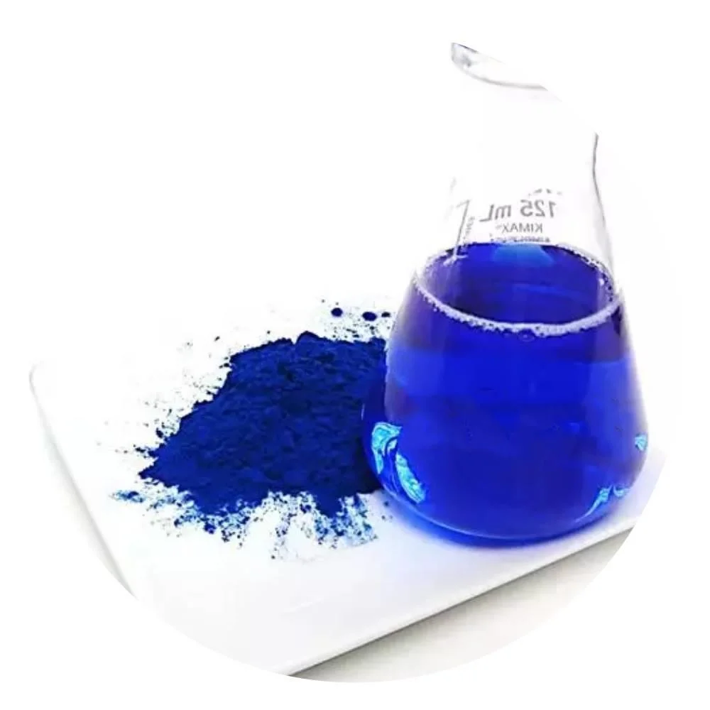 E. K Herb Natural C-Phycocyanin E18 Blue Pigment Blue Spirulina Powder Phycocyanin
