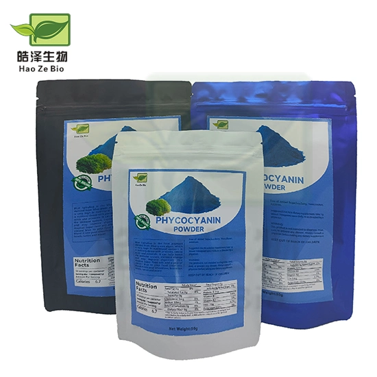 High Quality Blue Spirulina Extract Phycocyanin E6 E18 E25 E40 Blue Spirulina Powder