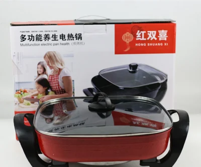  Non Stick Multifunctional Frying Pan Multifunctional Electric Baking Pan Multifunctional Cooking Pan Multifunctional Electric Frying Pan for Africa Market Sale