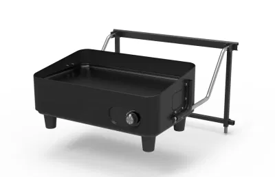 Portable Dual-Purpose Gas Frying Pan Cooking Grill Cooker