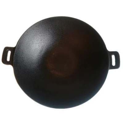 2024 New Style 30cm 12&quot; Cookwin Amazon Hot Sale Cast Iron Wok Pan