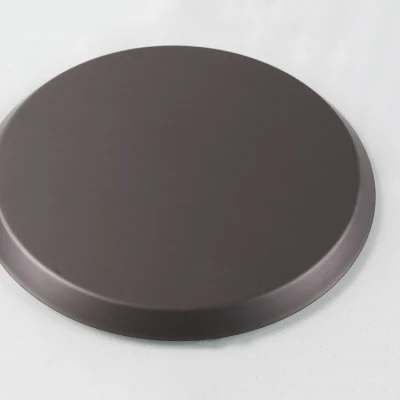  Best Quality Food Safe Non Stick Aluminium Round Shallow Pizza Baking Pan Pie Pastry Food Baking Pan