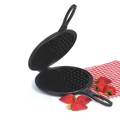  Kitchen Bakeware Cast Iron Baking Pan Baking Pastry Tools Coin Mini Pancake Waffle Maker