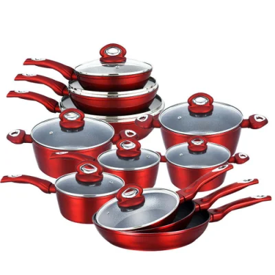  Aluminium Cookware Set Cooking Pots Home Cooking Utensils Non Stick Cookware Set Pot and Pans