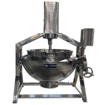  Stainless Steel Food Heating Semi-Automatic Planetary Stirring Wok