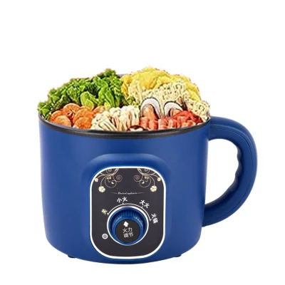 Portable Non-Stick Electric Cooker Portable Non-Stick Frying Pan with Steamer