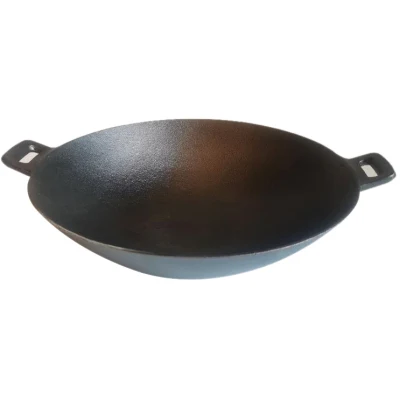 2024 New Style 30cm 12&quot; Cookwin Amazon Hot Sale Cast Iron Wok Pan