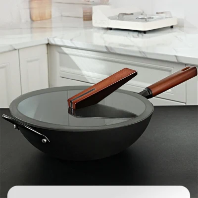  Nonstick Deep Frying Pan Skillet with Lid